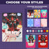 Personalized Baby Superhero Blanket – Harley Quinn Style | Custom Name, Date & Bold Backgrounds